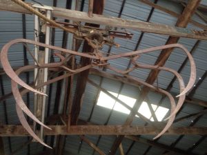 hay claw/pulley on ebay 